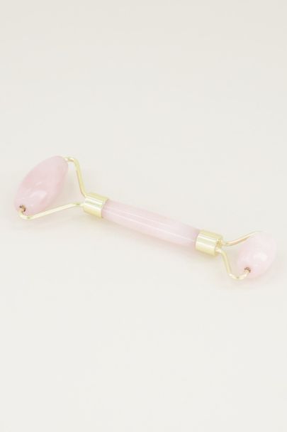 Rose quartz gezichtsroller, massage roller gezicht My Jewellery