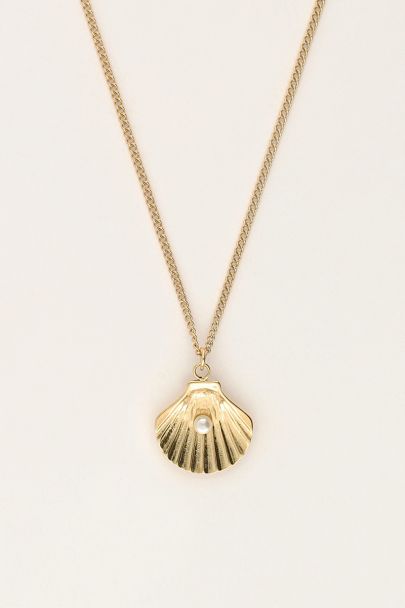 Ocean Feine Halskette mit Muschel und Perle