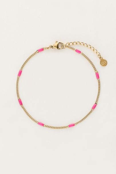 Ocean minimalist pink bracelet  | My Jewellery