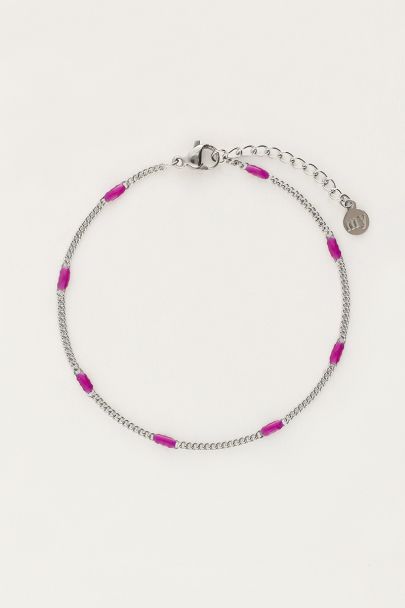 Ocean minimalist purple bracelet
