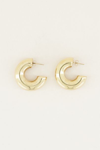 Oorhangers basic statement | Statement oorbellen van My Jewellery