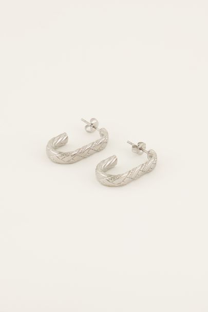 Braided earrings | My Jewellery