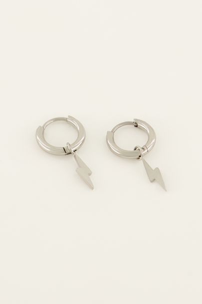 Oorringen met bliksemschicht | My Jewellery
