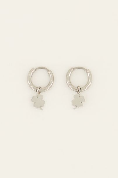 Oorringen met klavertjes vier | My Jewellery