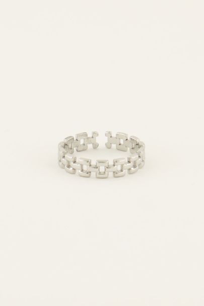 Ring met open schakels | My Jewellery