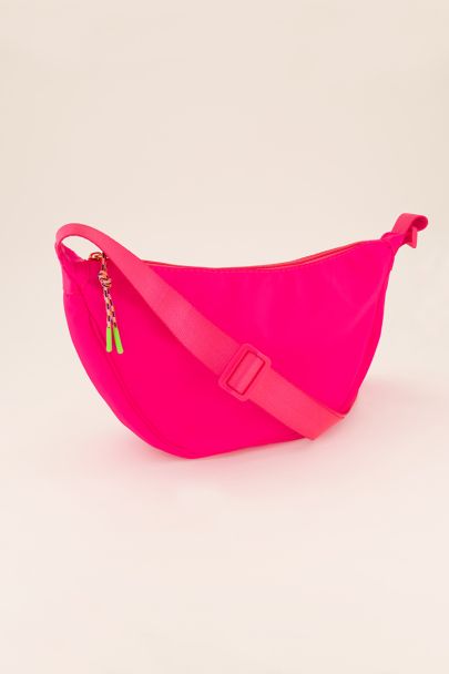 Pink crossbody bag