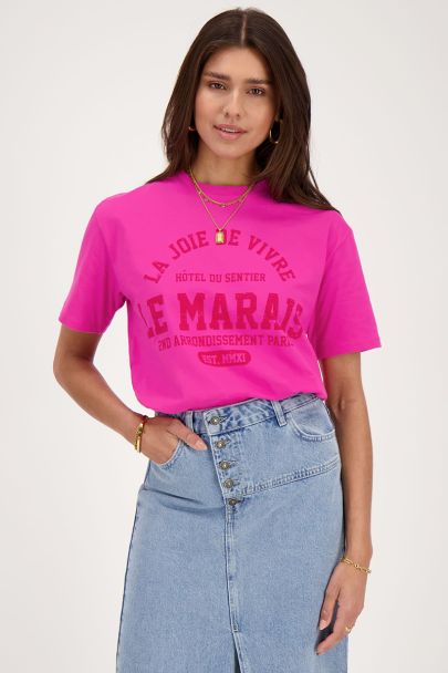 Pinkes T-Shirt "Le Marais" 