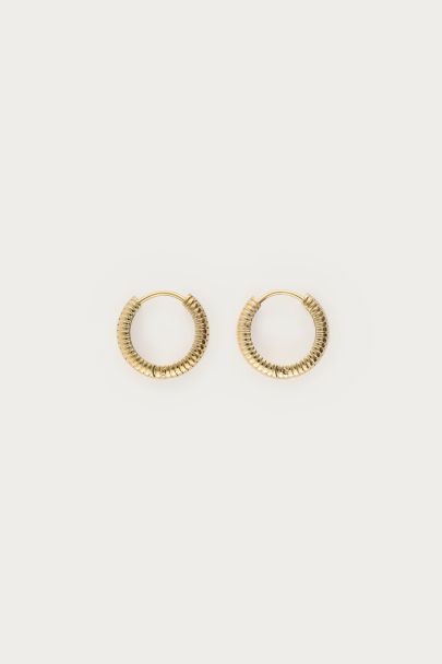 Boucles d'oreilles à rayures