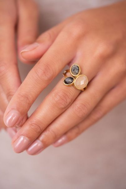 Ring with Rose Quartz