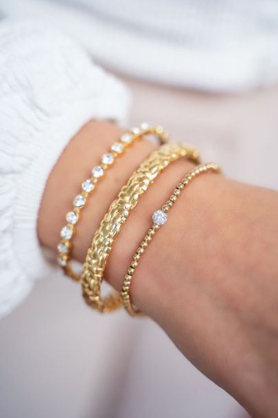 Braided bangle