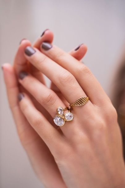 Cadeau voor vriendin edelsteen ring ring ring voor vrouwen kralen ring goedkope ring Alternatieve ring belofte ring moderingen Boho sieraden Sieraden Ringen Ringen met meerdere stenen 
