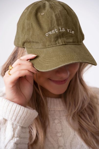 Casquette verte c’est la vie