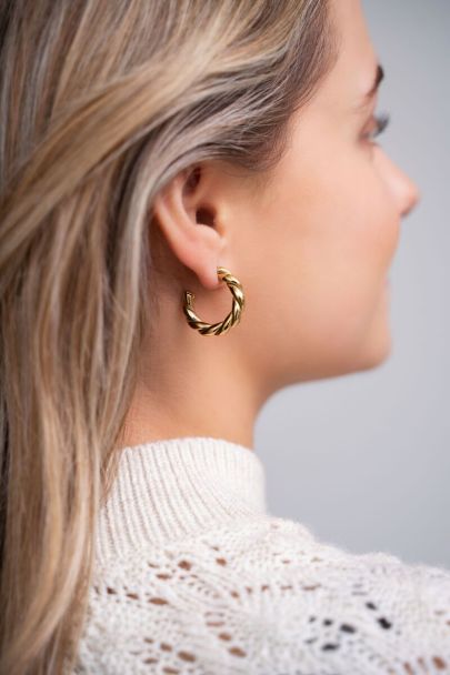 Vacature Samuel pakket Gouden oorbellen | Shop goudkleurig oorbellen | My Jewellery