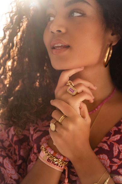 Bold Spirit ring paarse amour bedel