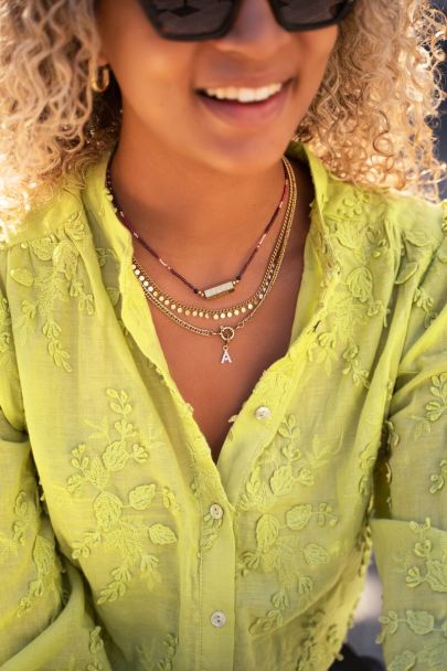 Necklace with small coins