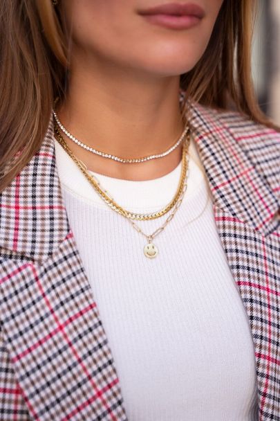 Gliederkette mit Smiley