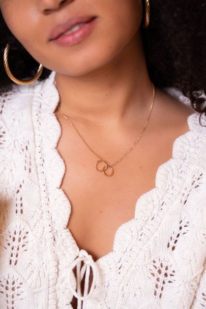 Forever connected single necklace