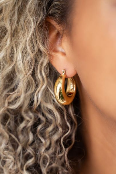 Boucles d’oreilles 70’s brillantes