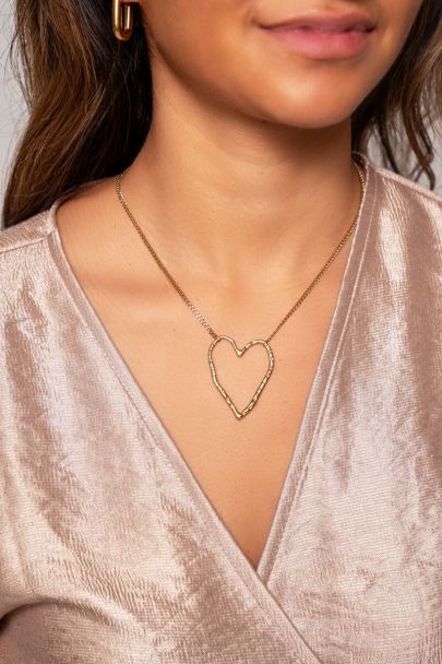 Collier grand coeur