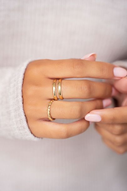 Smooth double ring