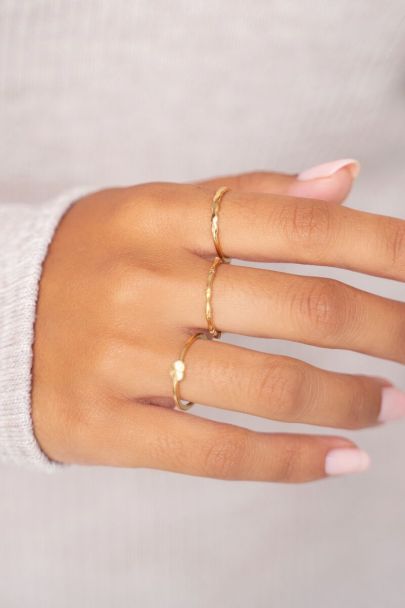 Bague minimaliste coeur