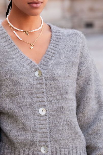 Cardigan gris