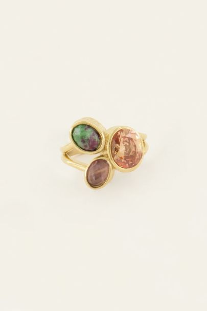 Ring champagne zirkonia | My Jewellery