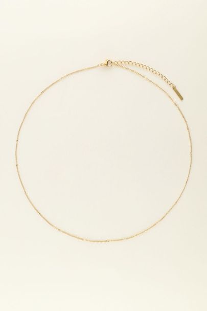 Basic necklace with mini twist