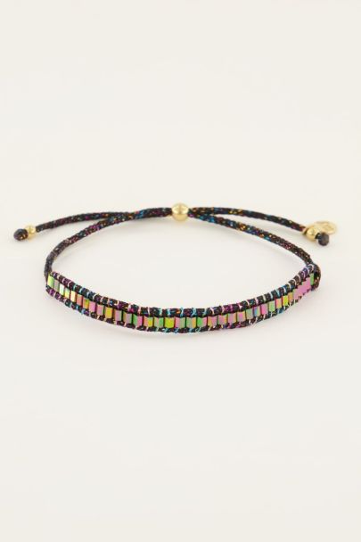 Bracelet noir Starmood en perles