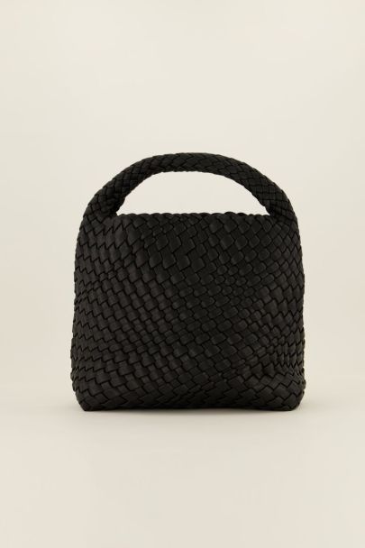 Black braided handbag | My Jewellery