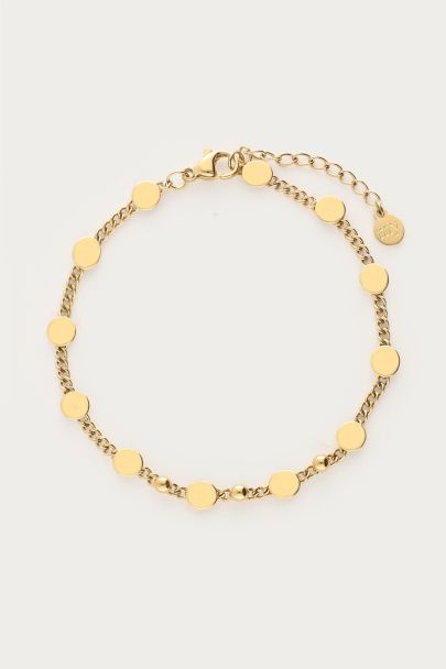 Bold bracelet with coins