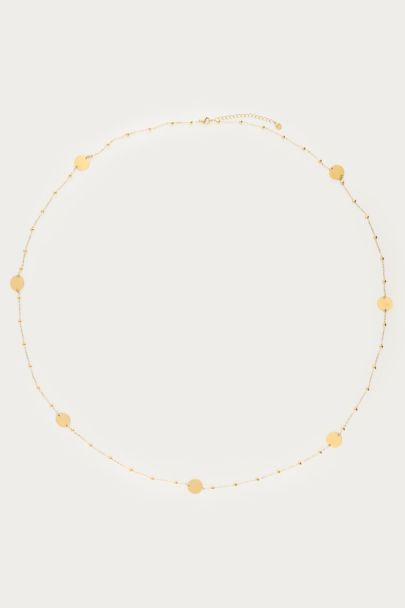 Bold lange Kette mit Münzen