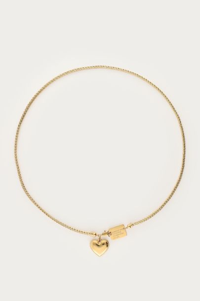 Collier Bold avec pendentif cœur