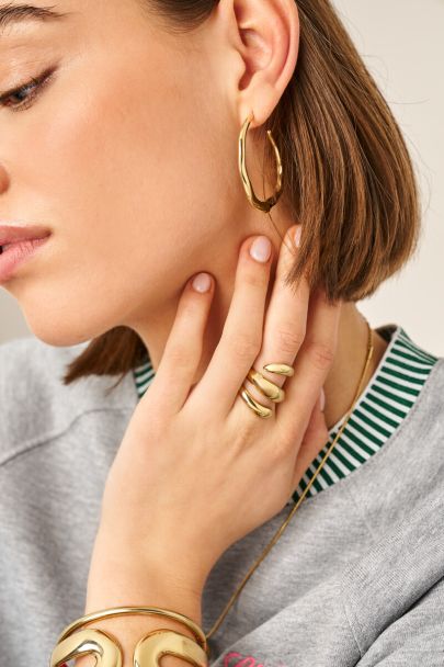 Bold Statement Ring Spirale