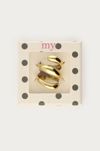 Bold Statement Ring Spirale