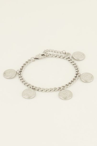 Bracelet with coin charms | My Jewellery