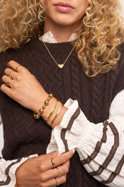 Bracelet à maxi pois