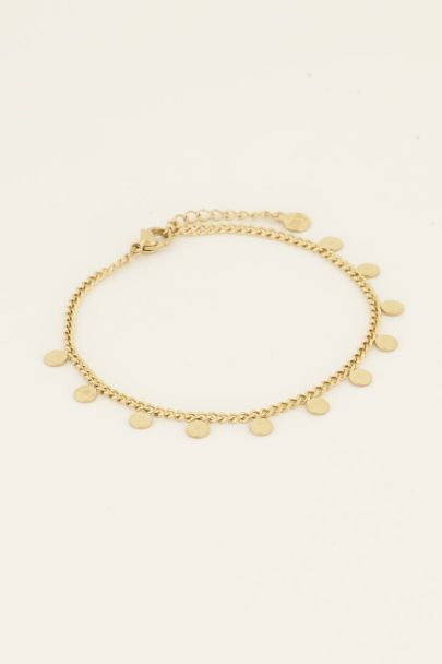 Bracelet with small coins | My Jewellery