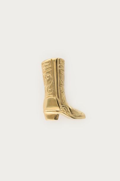 Broche botte de cow-boy
