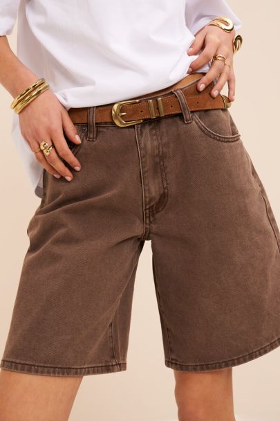 Bruin denim jorts