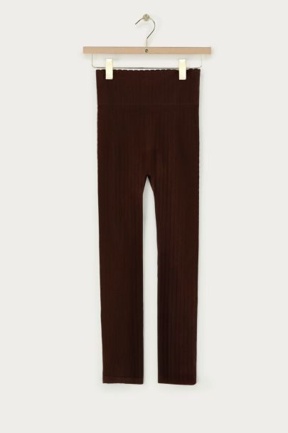 Legging marron