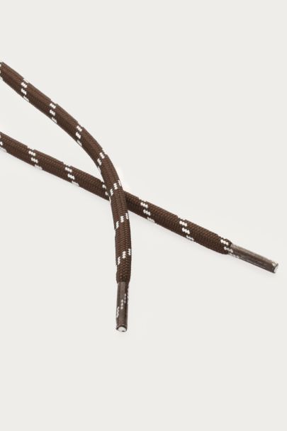 Braune Schnürsenkel
