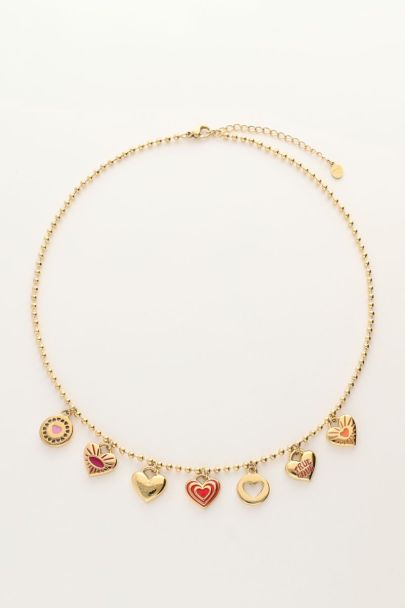 Collier Candy avec charms multicolores