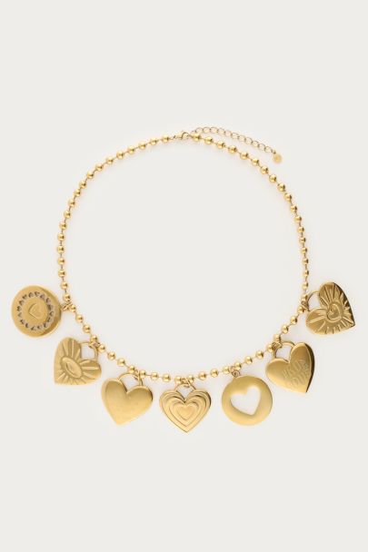 Candy statement ketting met bedels
