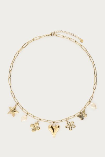 Schakelketting met multi bedels