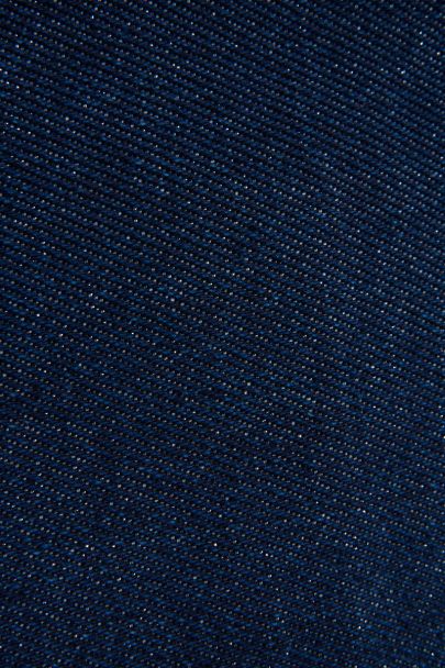 Dark blue turn up wide leg jeans with rhinestones