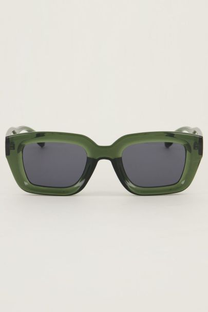 Dark green retro sunglasses | My Jewellery