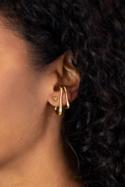 Bold ear cuff organic look