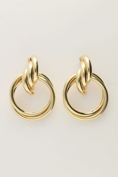 Iconische ketting oorbellen