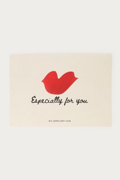 Especially for you kaart